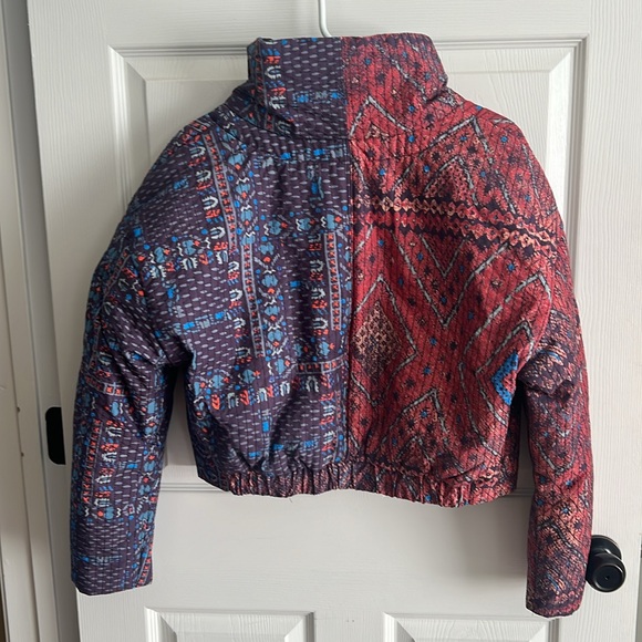 NWOT Free People Aztec Puffer Jacket - Picture 8 of 8